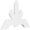 Ekena Millwork Vanguard Architectural Grade PVC Gable Bracket, 48"W x 32"H x 2"D x 6"F, 16/12 Pitch GBP048X32X0206VAN00 - alternate 1